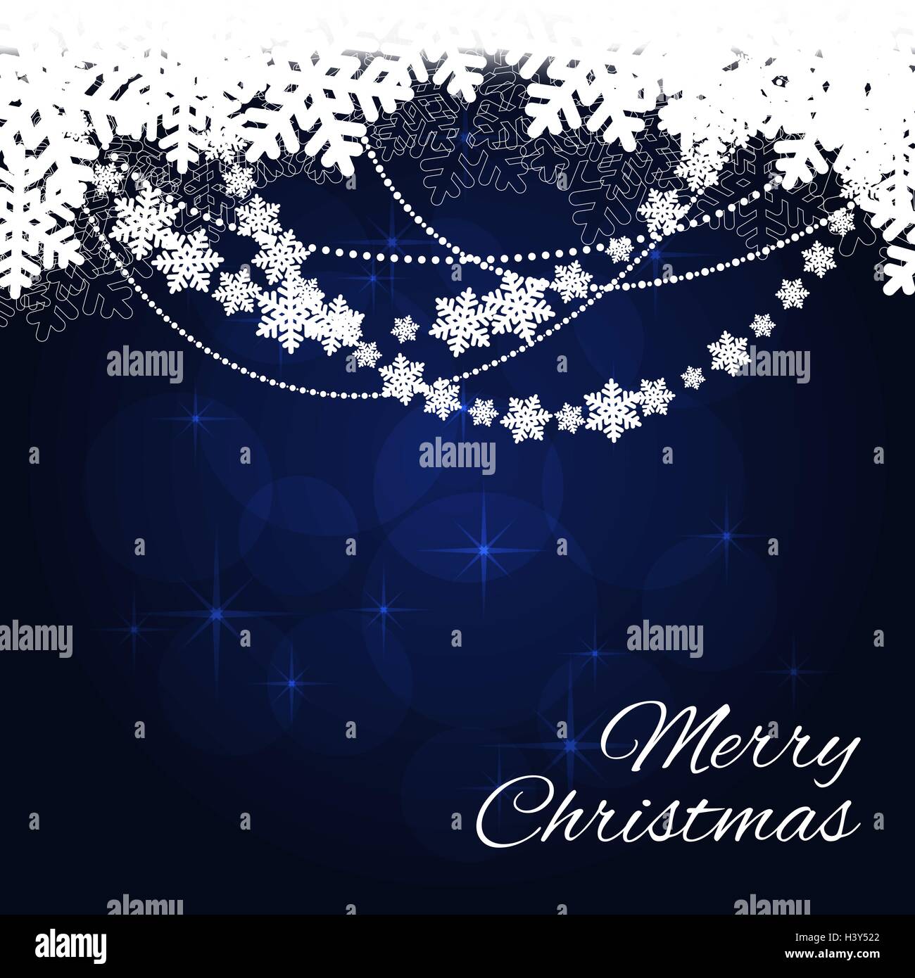 Shiny merry christmas card Stock Vector Images - Alamy