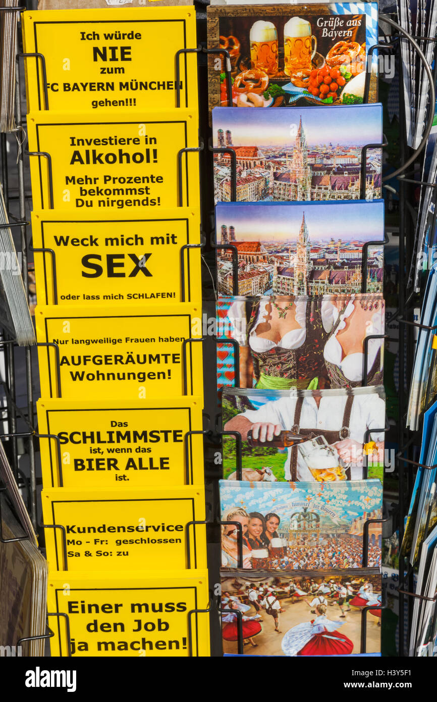 geography/travel, Germany, Munich, Gärtnerplatz, view, postcard, Stuckers  Kunstanstalt G. Faltermeier, stamped 7.11.1900 Stock Photo - Alamy