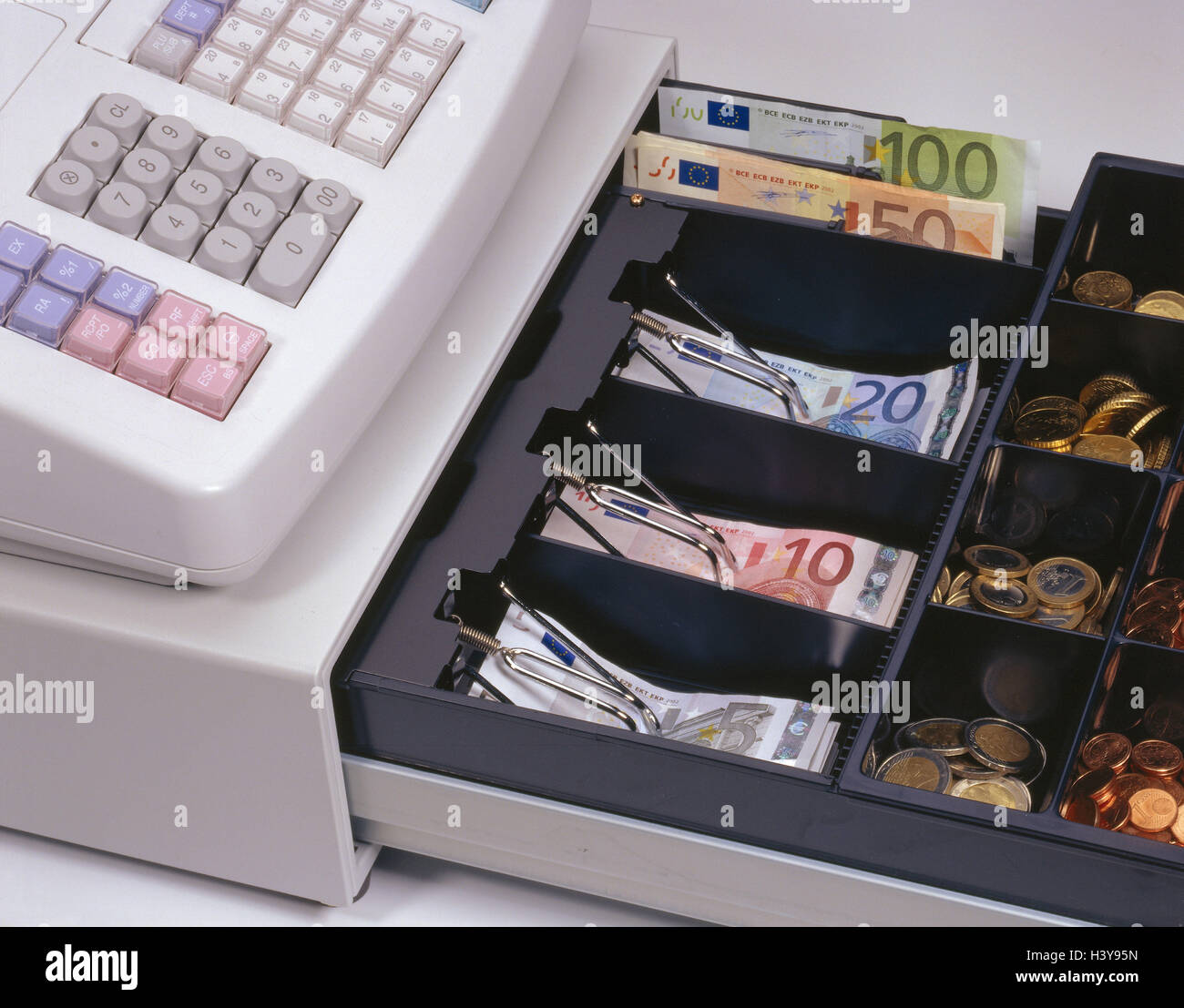 Registrierkasse Detail Monetary Specialty Opened Cash Box