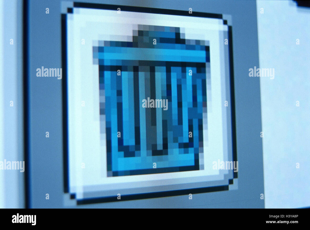 Computer, button, recycle bin, icon, "data garbage", system button