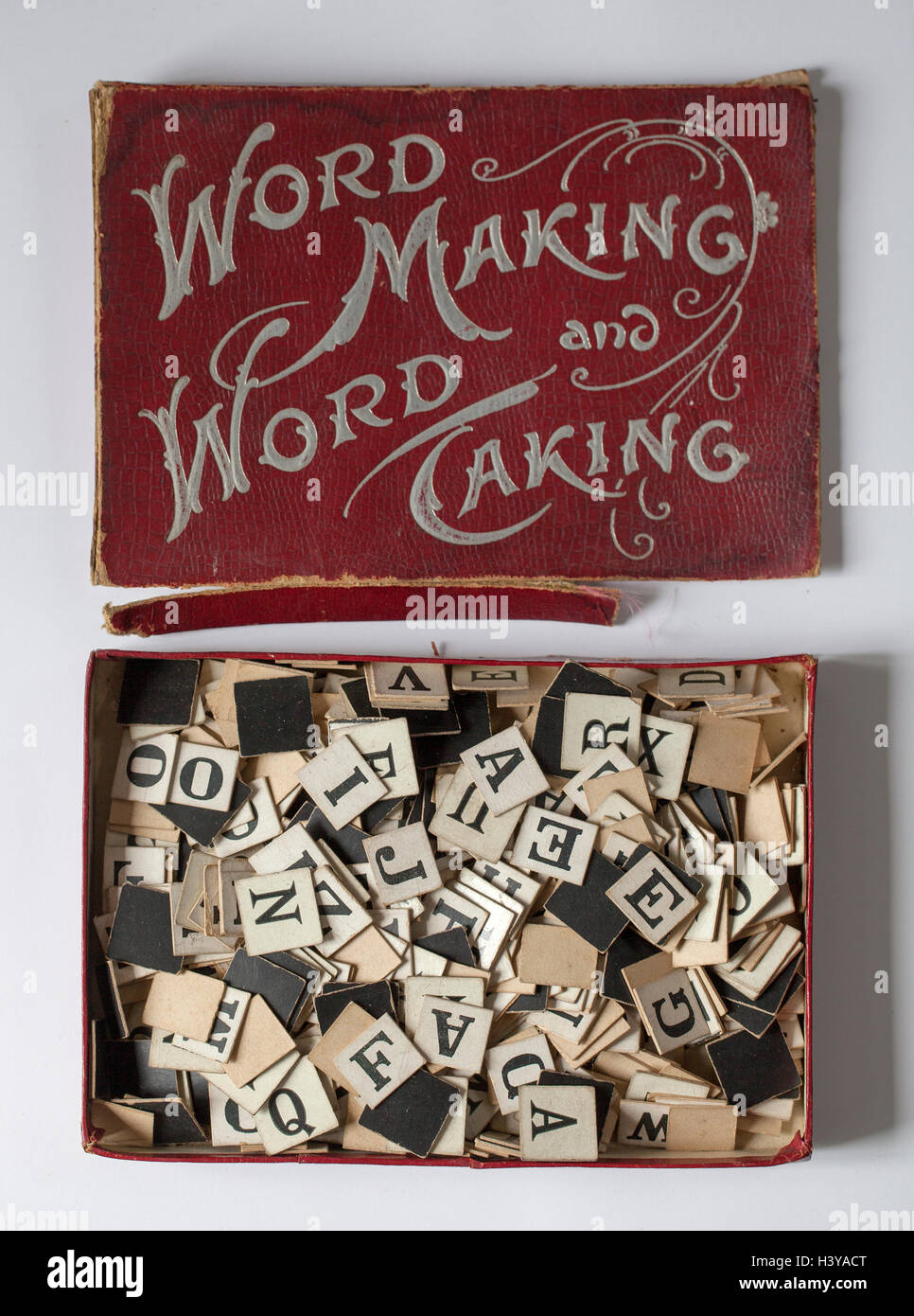 old-vintage-word-making-and-word-taking-game-stock-photo-alamy