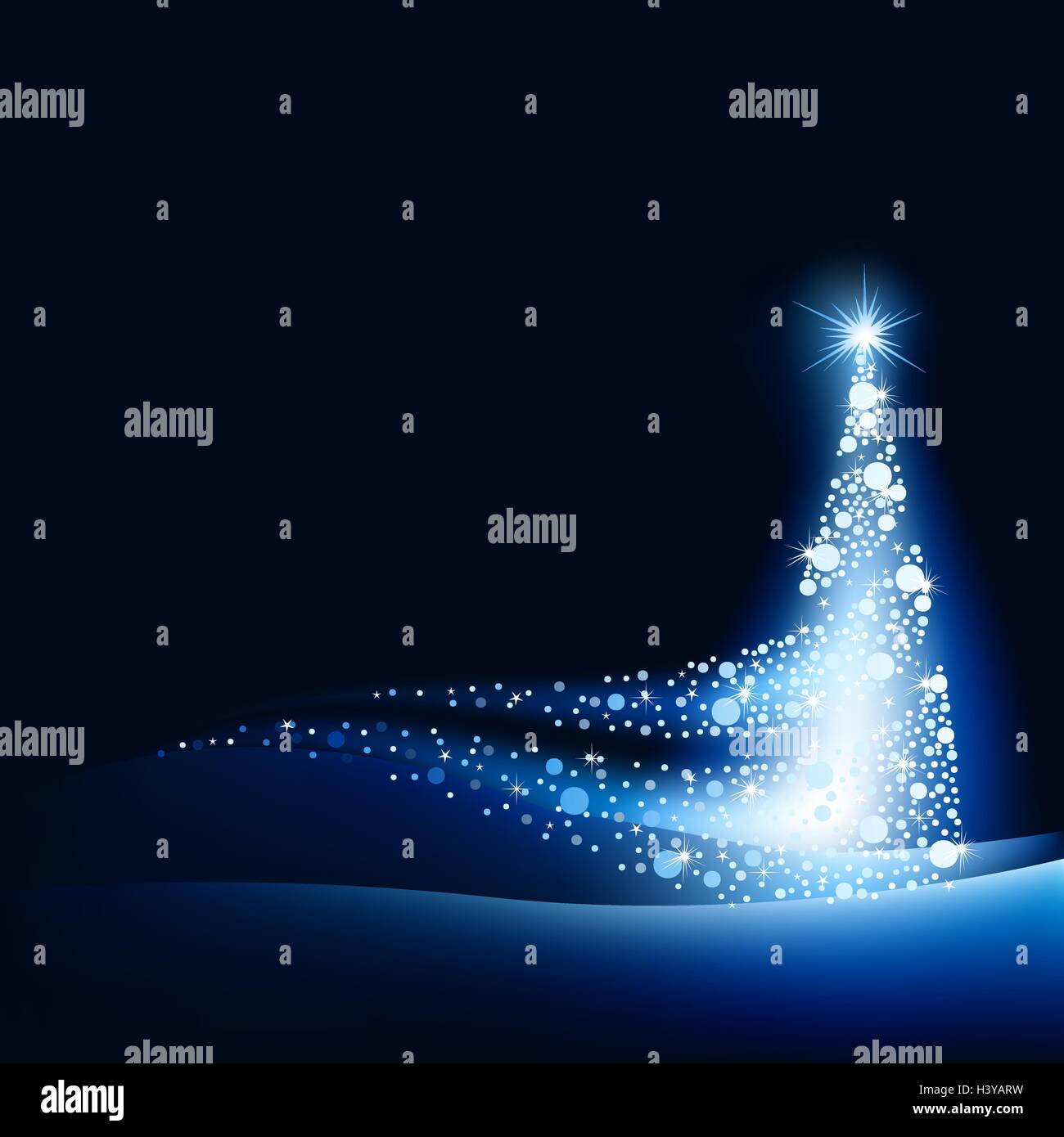 Abstract Christmas Tree Stock Vector Image & Art - Alamy