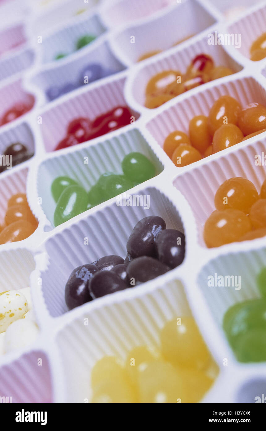 Case, Jelly Bellys, differently, close up, Still life, sweets, sweets