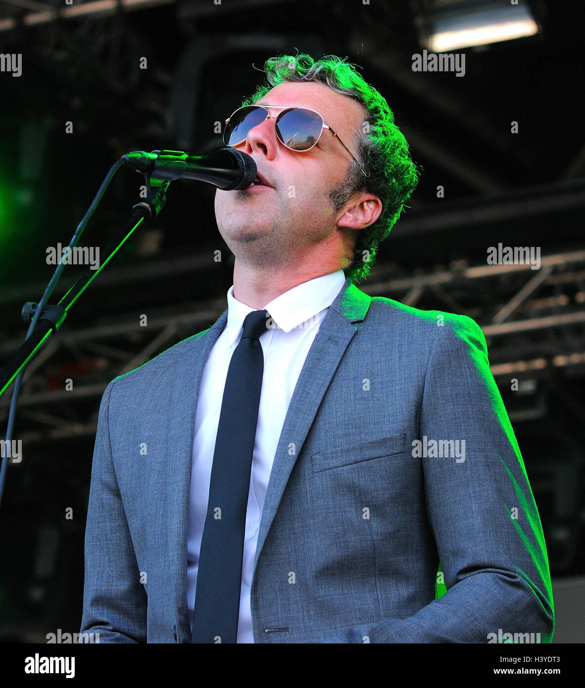 BARCELONA MAY 31 Baxter Dury, singer and songwriter, performs at San