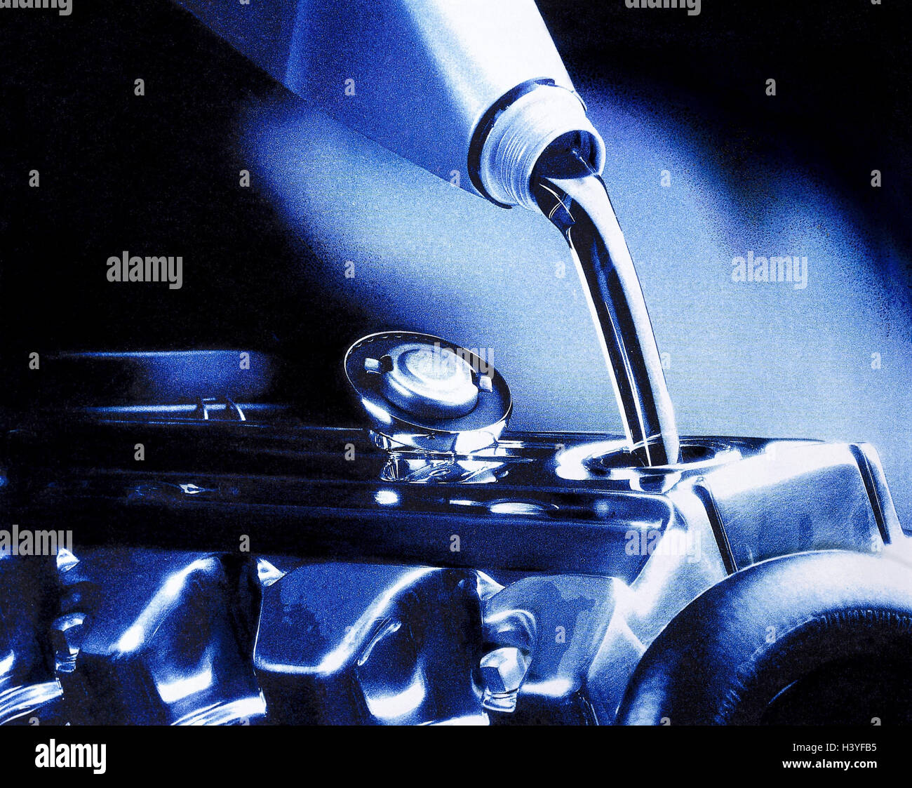 Car, engine, engine oil, fill, monochrome, vehicle, internal combustion