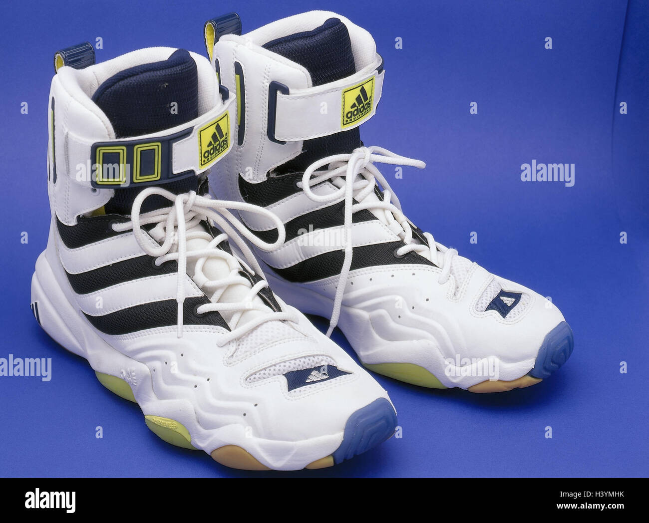 Adidas blue sneakers hi-res stock photography and images - Alamy