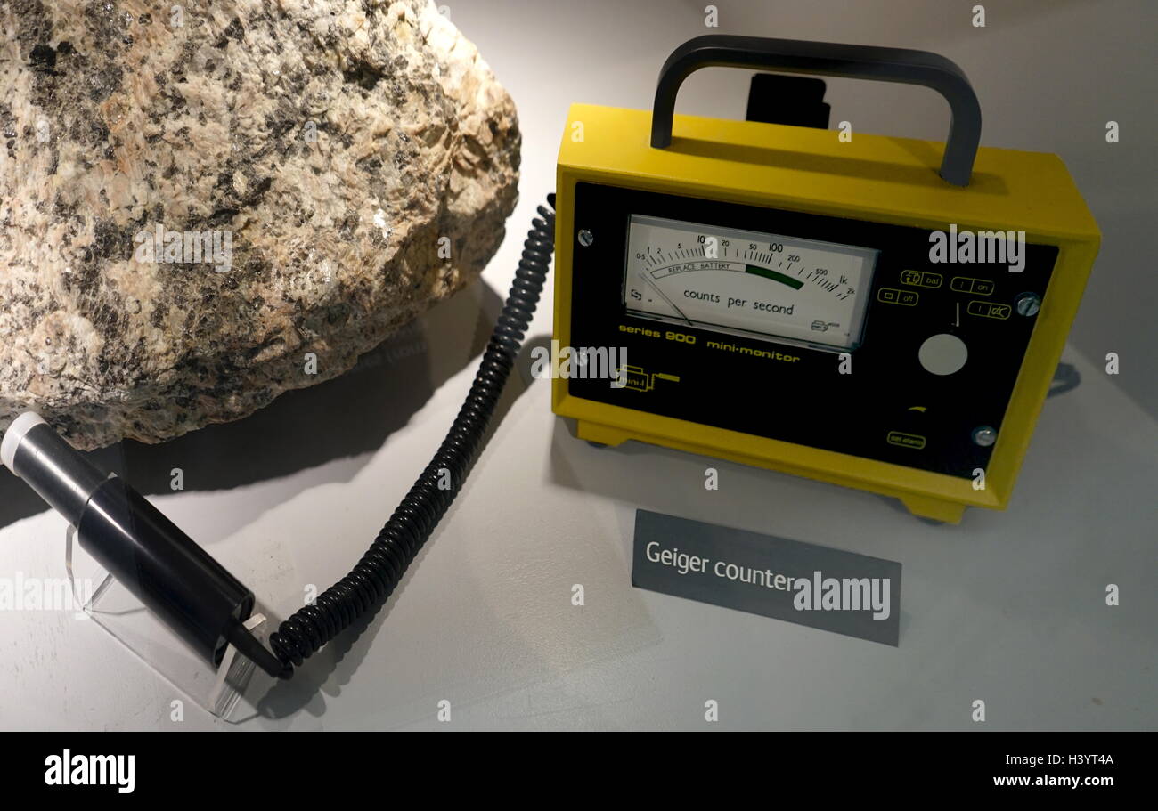 Example of a Geiger counter is an instrument used for measuring ionizing  radiation. Dated 21st Century Stock Photo - Alamy