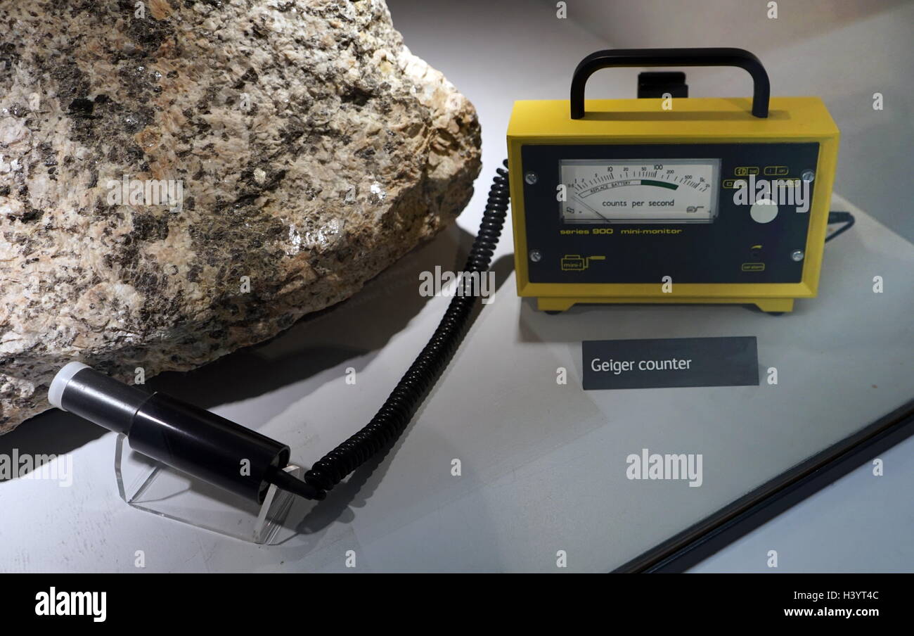 Example of a Geiger counter is an instrument used for measuring