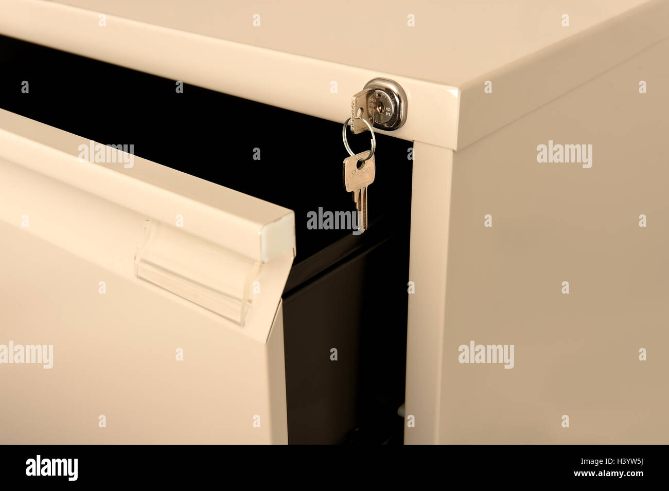 Keys in a filing Stock Photo Alamy