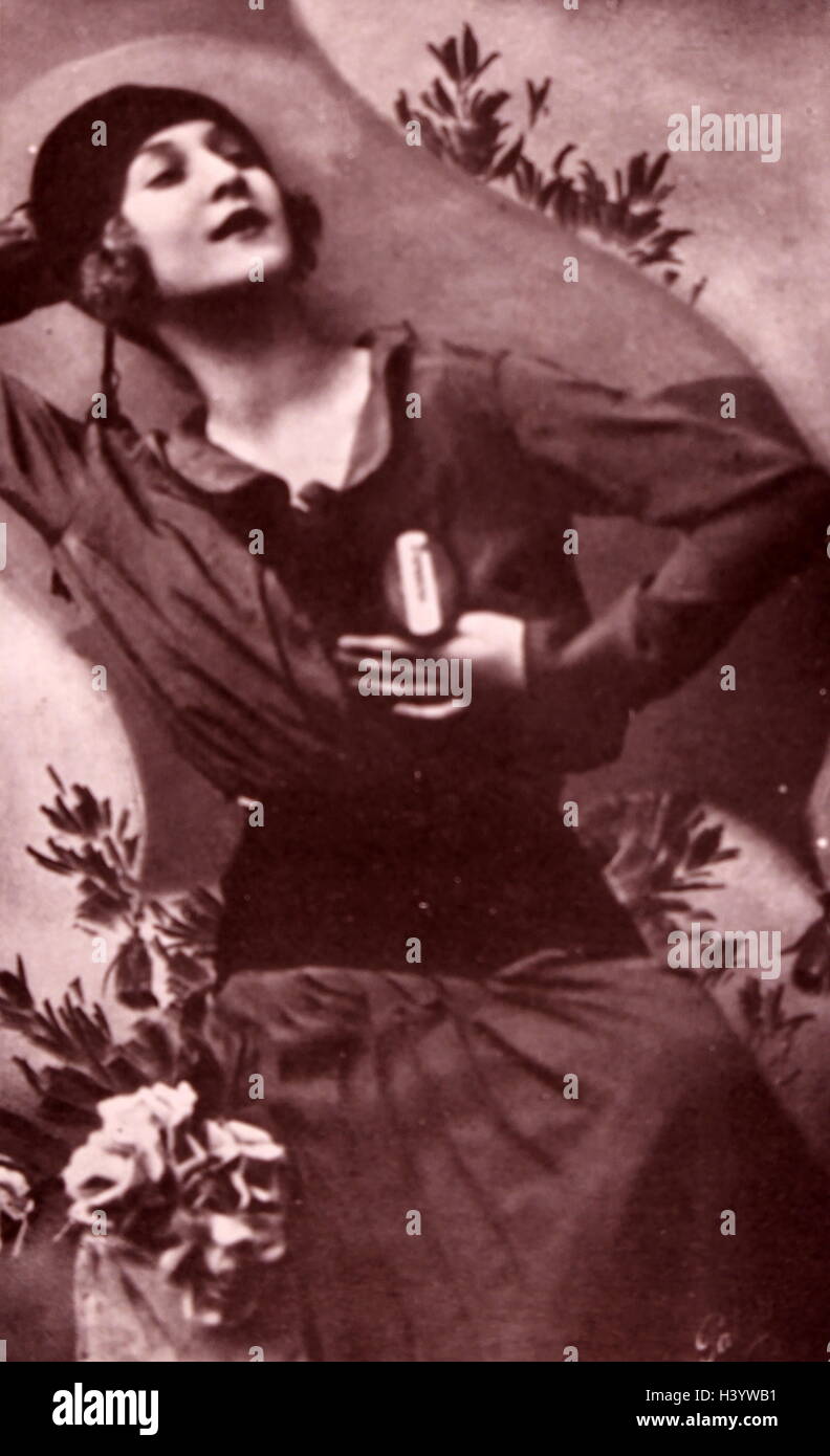 Second World War Italian propaganda poster. 20th Century Stock Photo