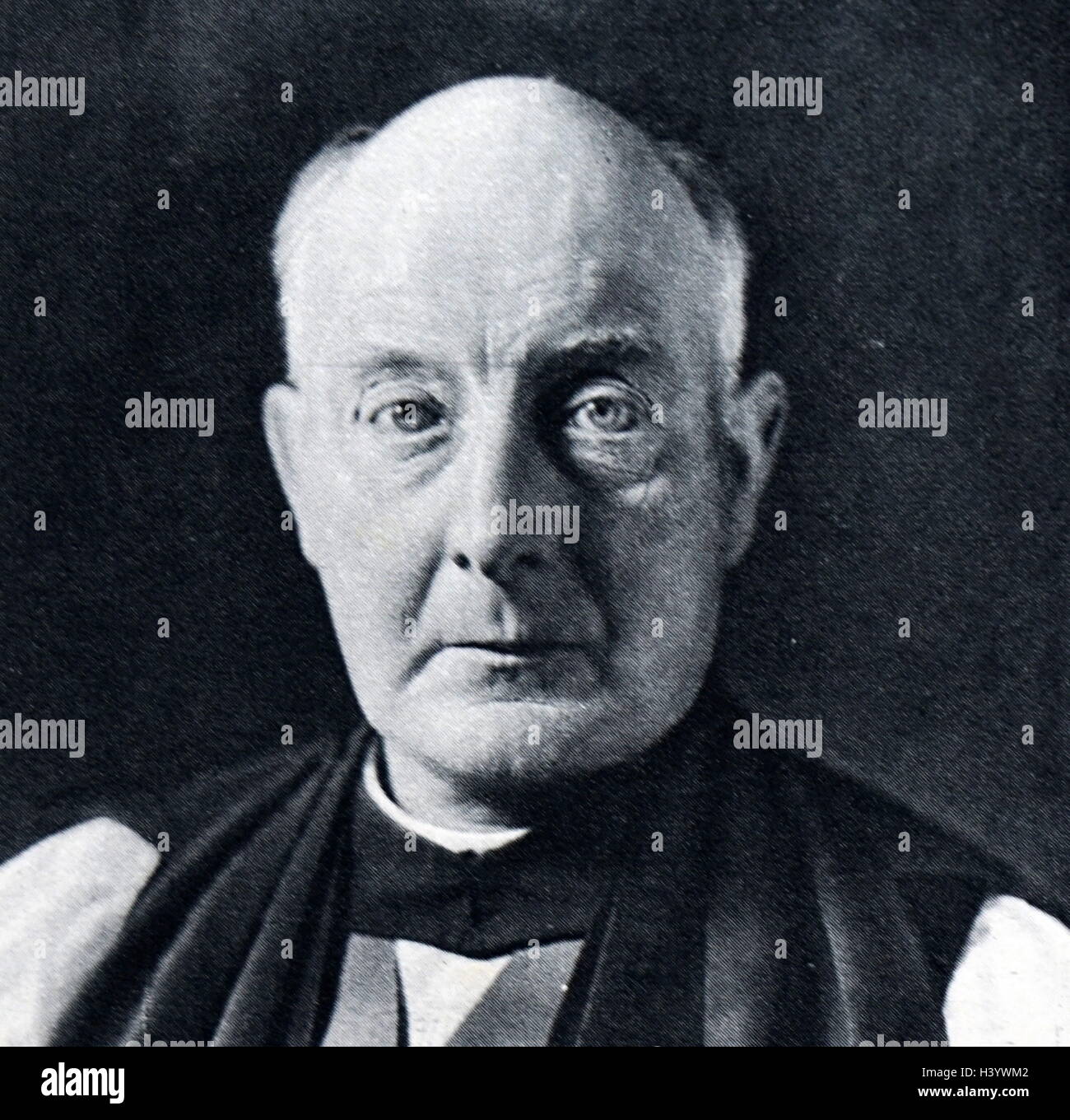 Photograph of Cyril Garbett (1875-1955) an Anglican bishop of Winchester. Dated 20th Century Stock Photo