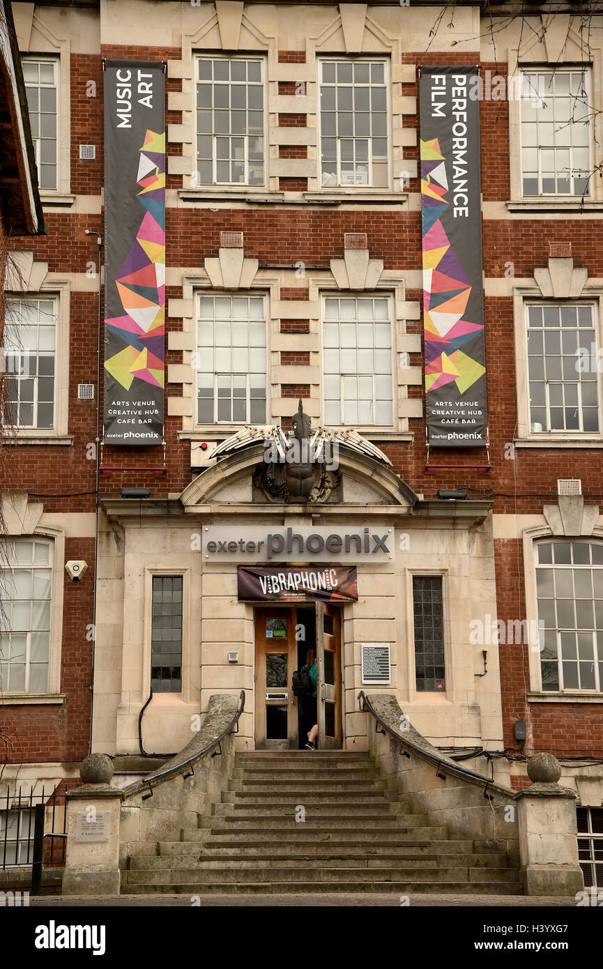 "Exeter Phoenix" art venue, Exeter, Devon, UK Stock Photo Alamy