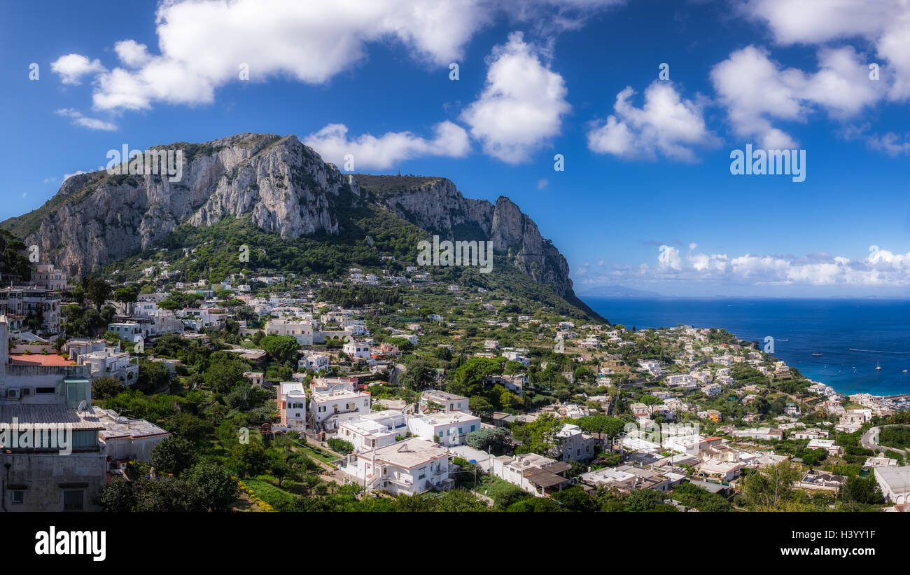 Capri town, Italy Stock Photo