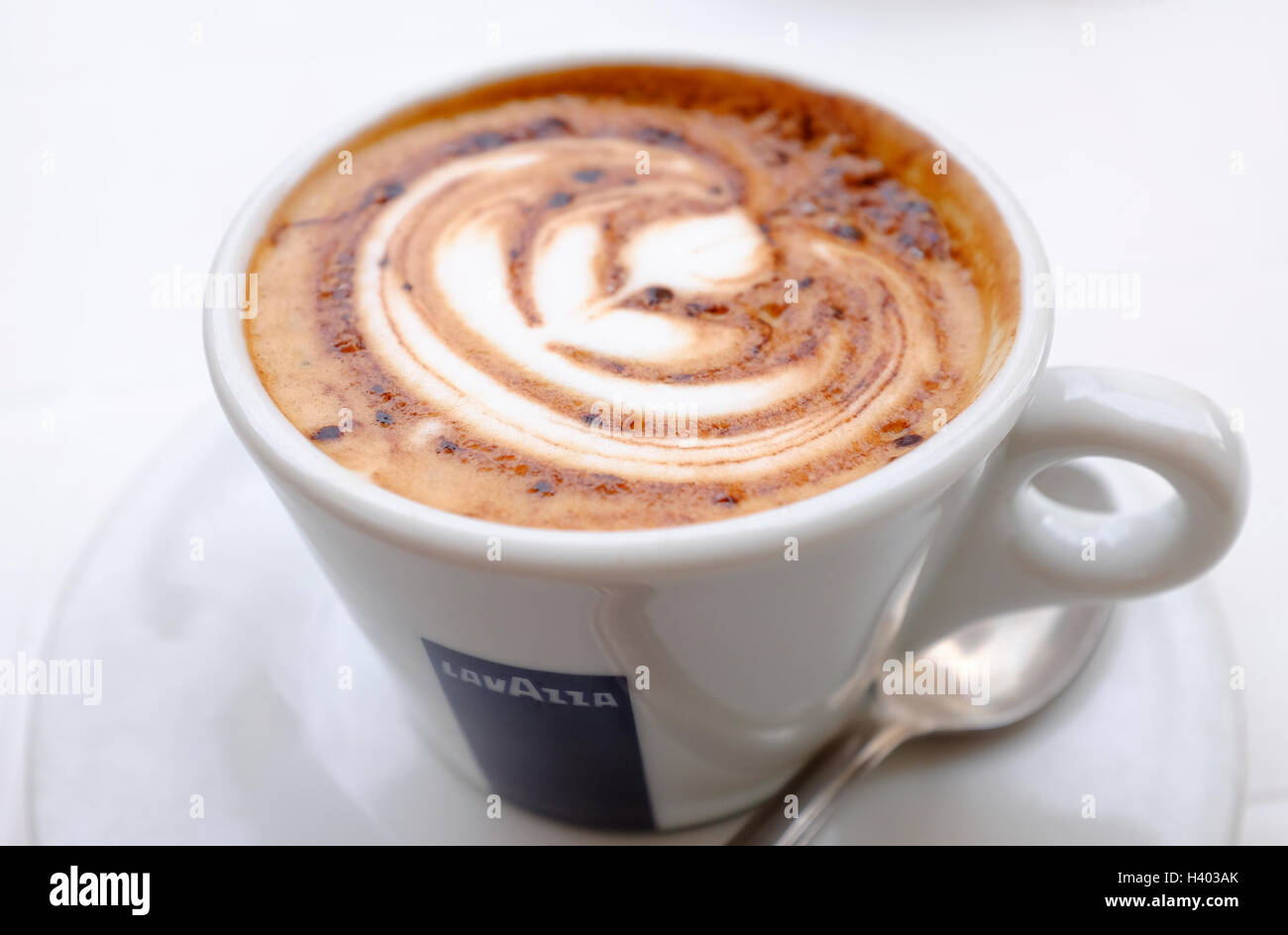 cup of lavazza coffee Stock Photo - Alamy