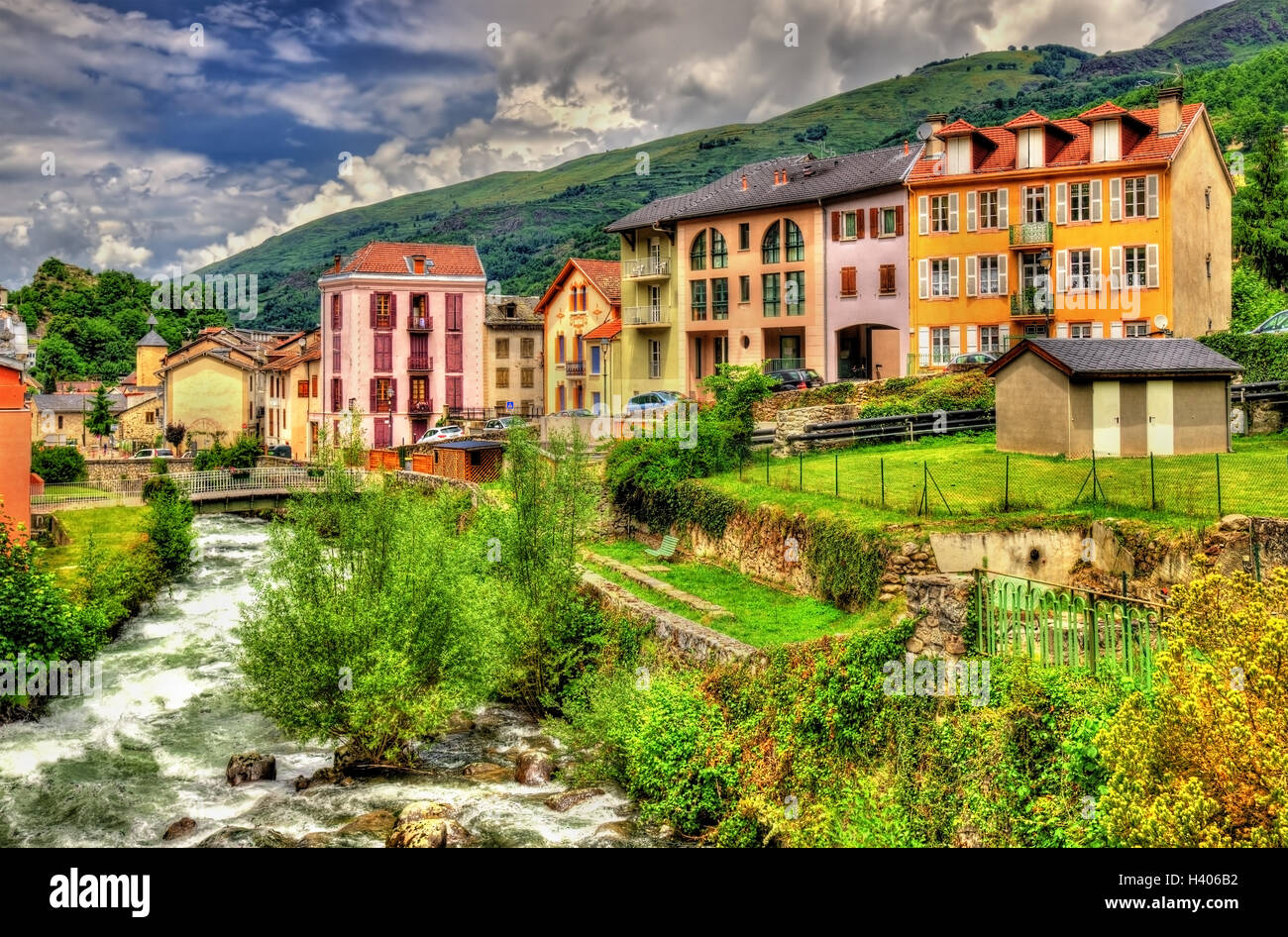 Ax les thermes hires stock photography and images Alamy