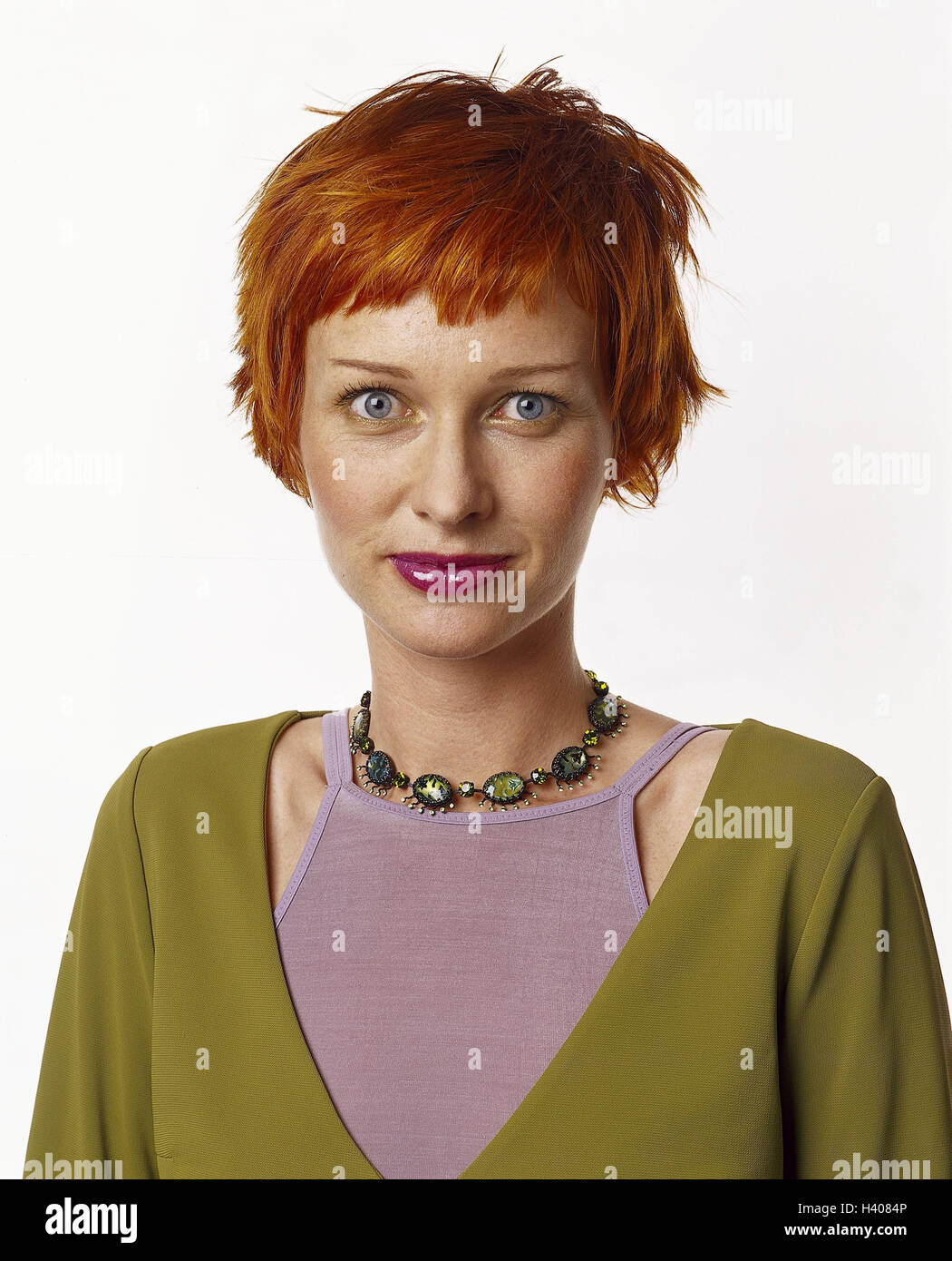 Portrait red hair women hi-res stock photography and images - Alamy