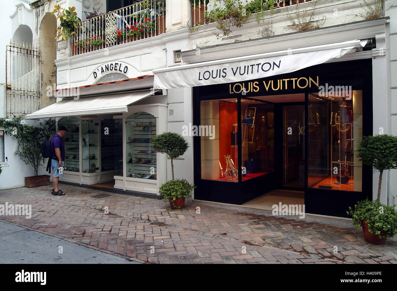 Louis Vuitton Capri Women store, Italy