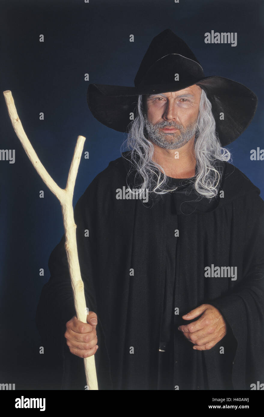 Man Lining Shepherd 45 Years Carnival Carnival Magician