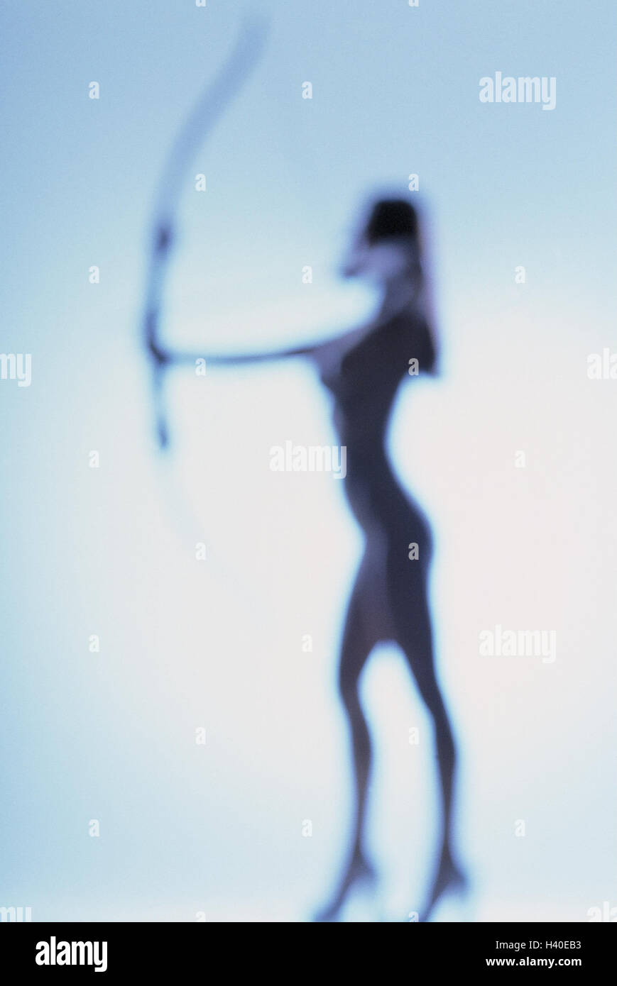 nudist bow and arrow 