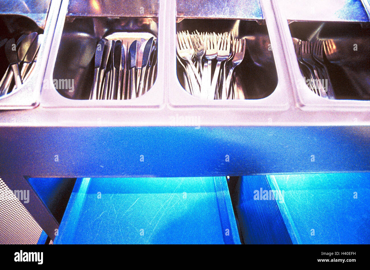 Canteen kitchen, case, instruments, gastronomy, cuisine, flatware