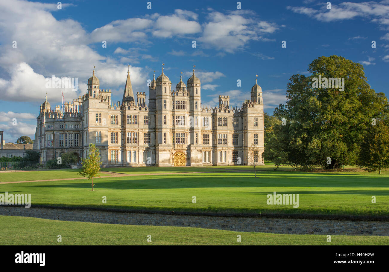 Burghley House, Stamford, Lincolnshire, UK Stock Photo