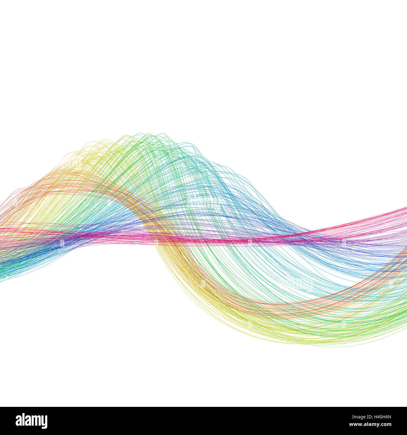 Isolated abstract artwork on a white background Stock Photo - Alamy