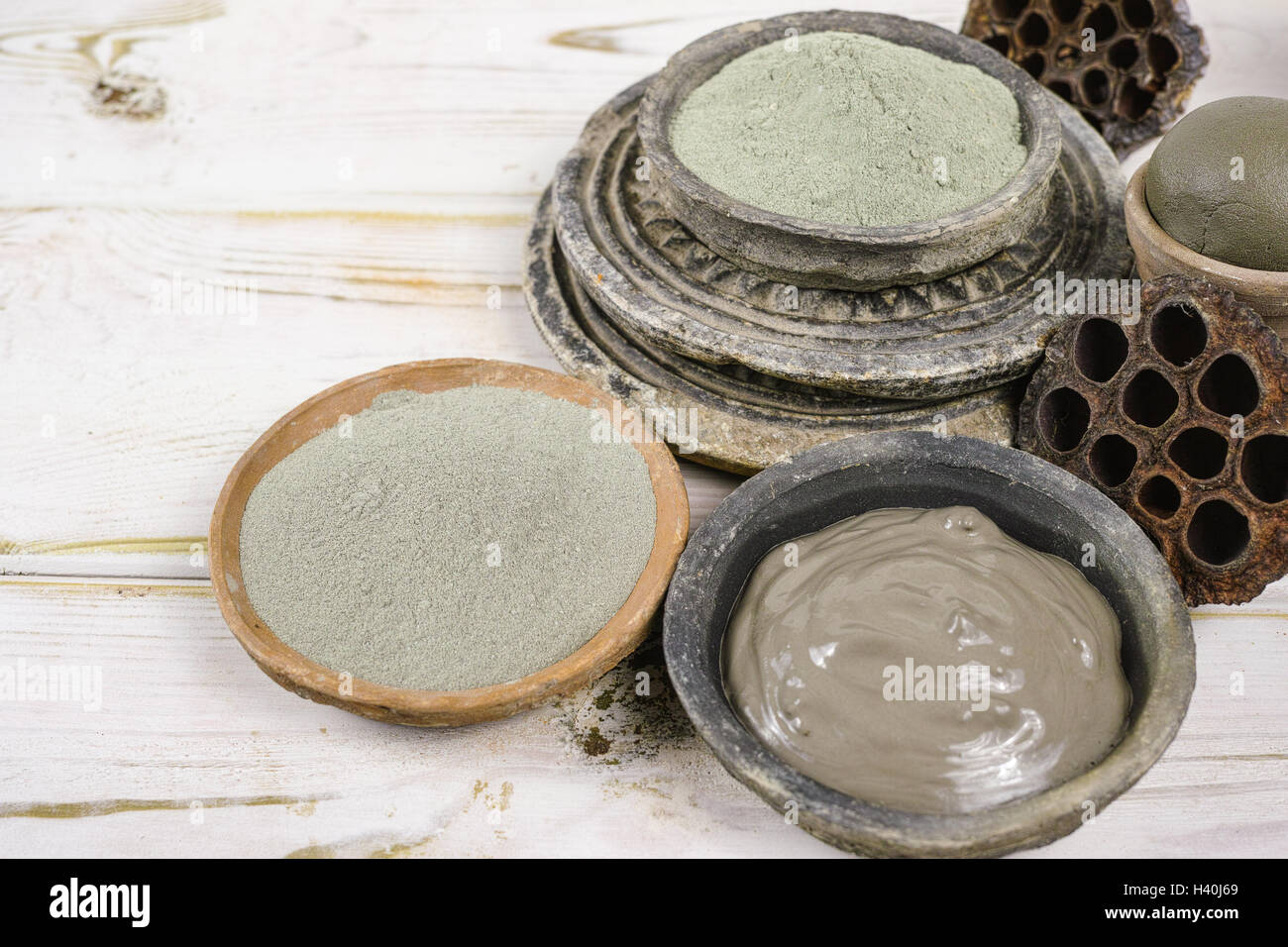Mud body treatment italy hi-res stock photography and images - Alamy