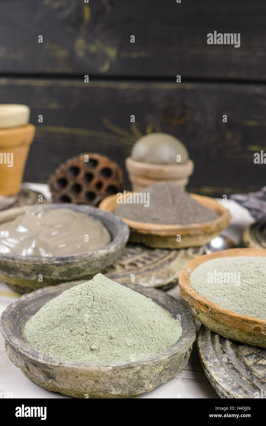 Mud body treatment italy hi-res stock photography and images - Alamy