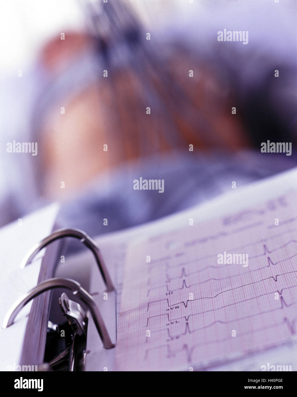 Ecg First Aid Hospital, patient, sick person's leaves, ECG, detail, clinic, first-aid ...