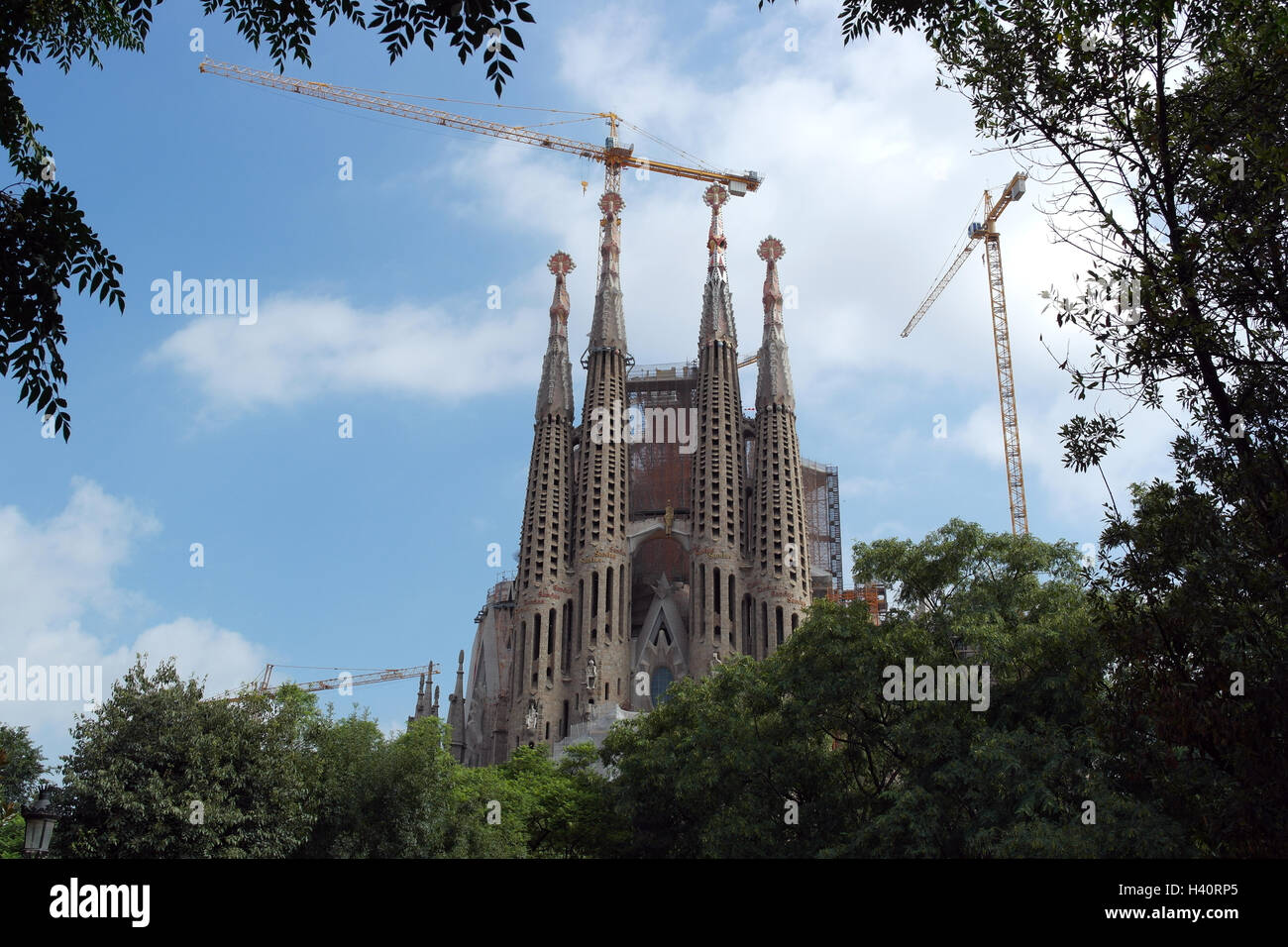 Sagrad Familia, Barcelona, Spain Stock Photo - Alamy