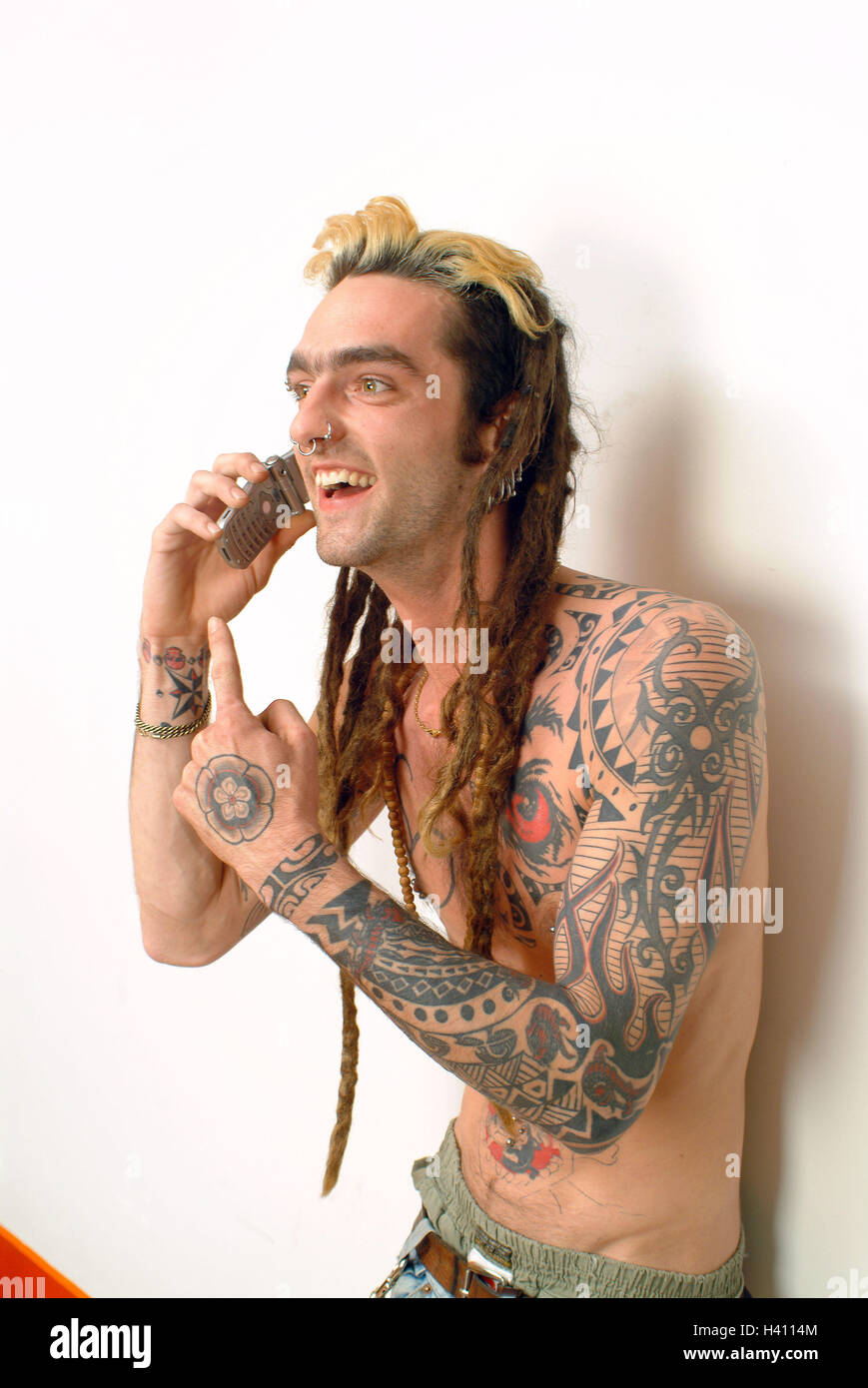 Man Long Hair Tattoos Images  Browse 5953 Stock Photos Vectors and  Video  Adobe Stock