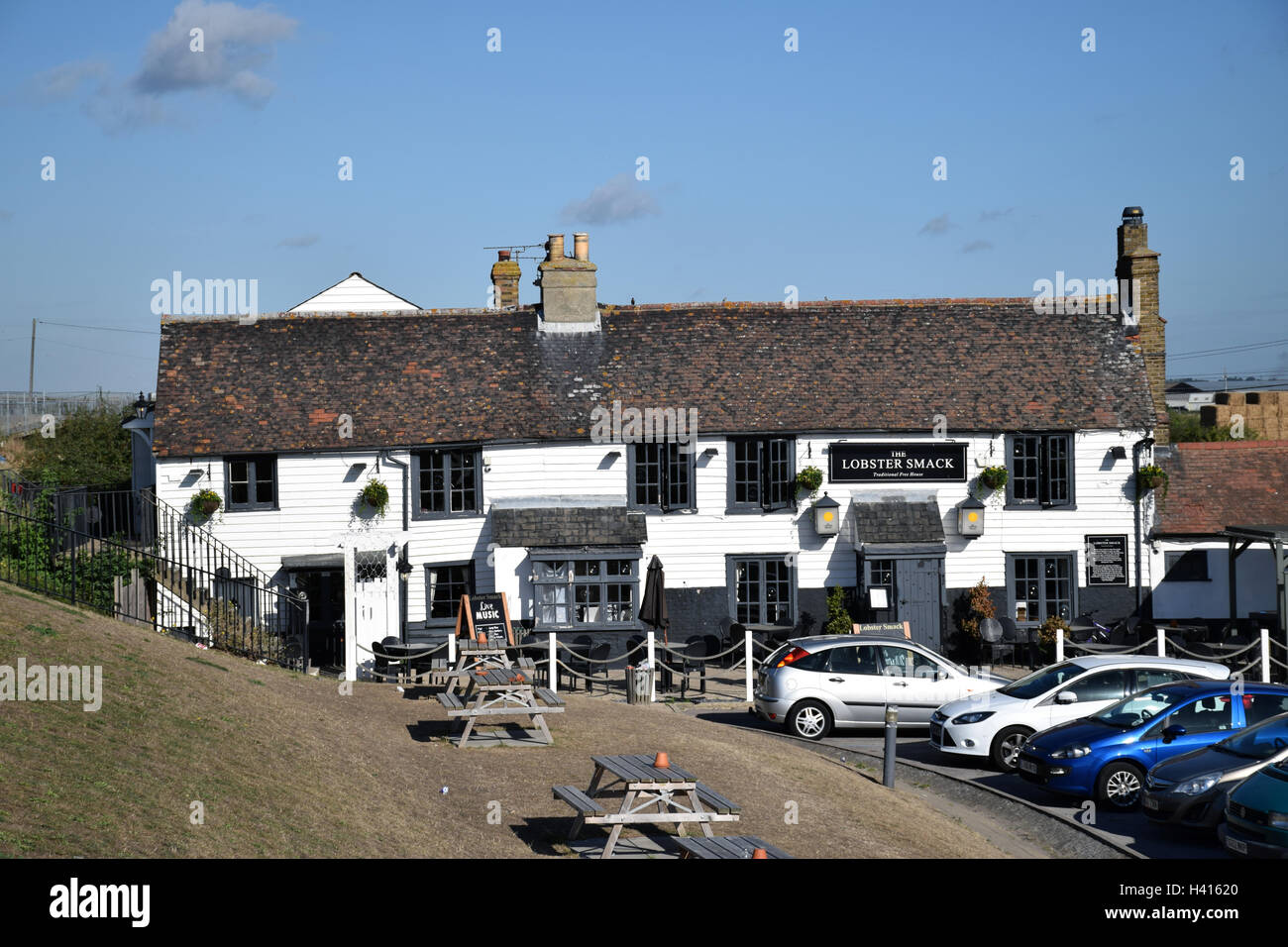 Canvey Island, Essex UK Lobster Shack pub Stock Photo Alamy