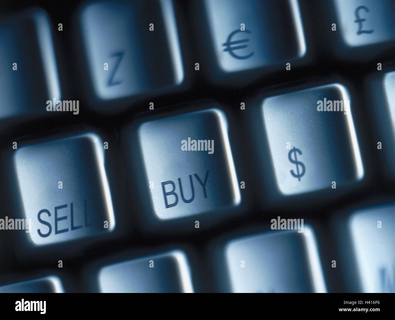 Icon, teleshopping, computer keyboard, detail, buttons, sell, buy ...