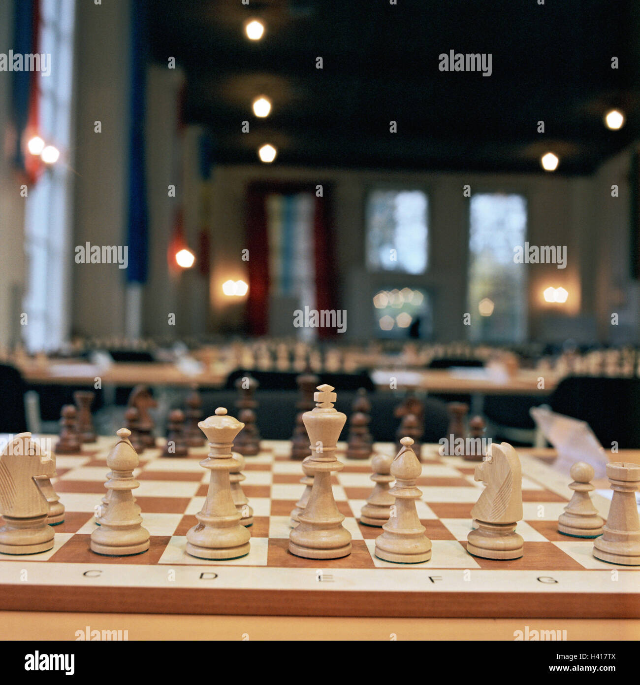 Chess Players during Playing at Local Tournament Editorial Stock Photo -  Image of aged, horse: 112934768