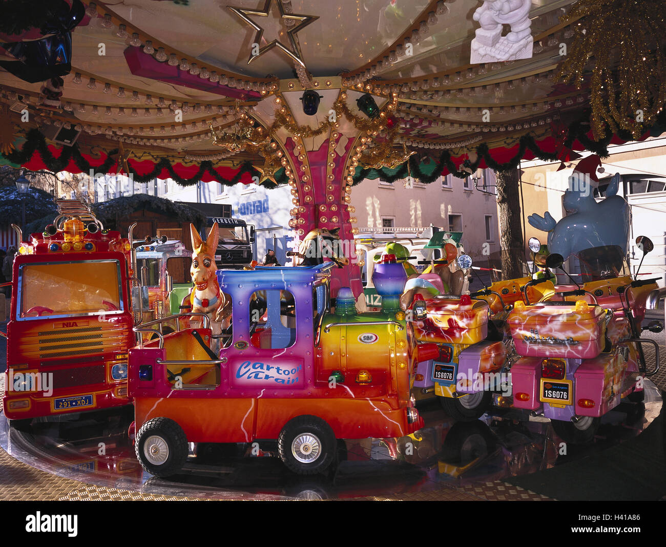 Public festival, roundabout, fair, fair, feast, event, fun fair