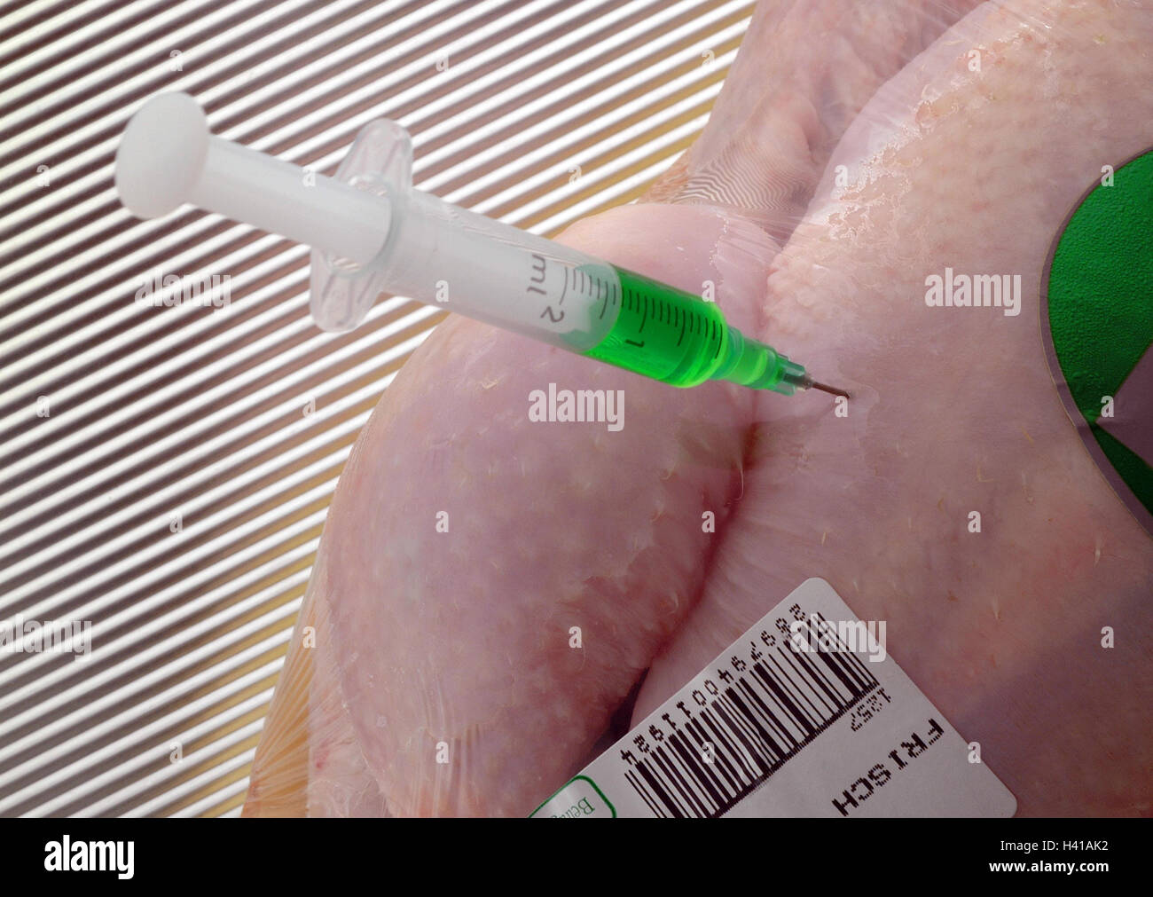Icon, food, genetic engineering, chicken, syringe, meat, fowl, food ...