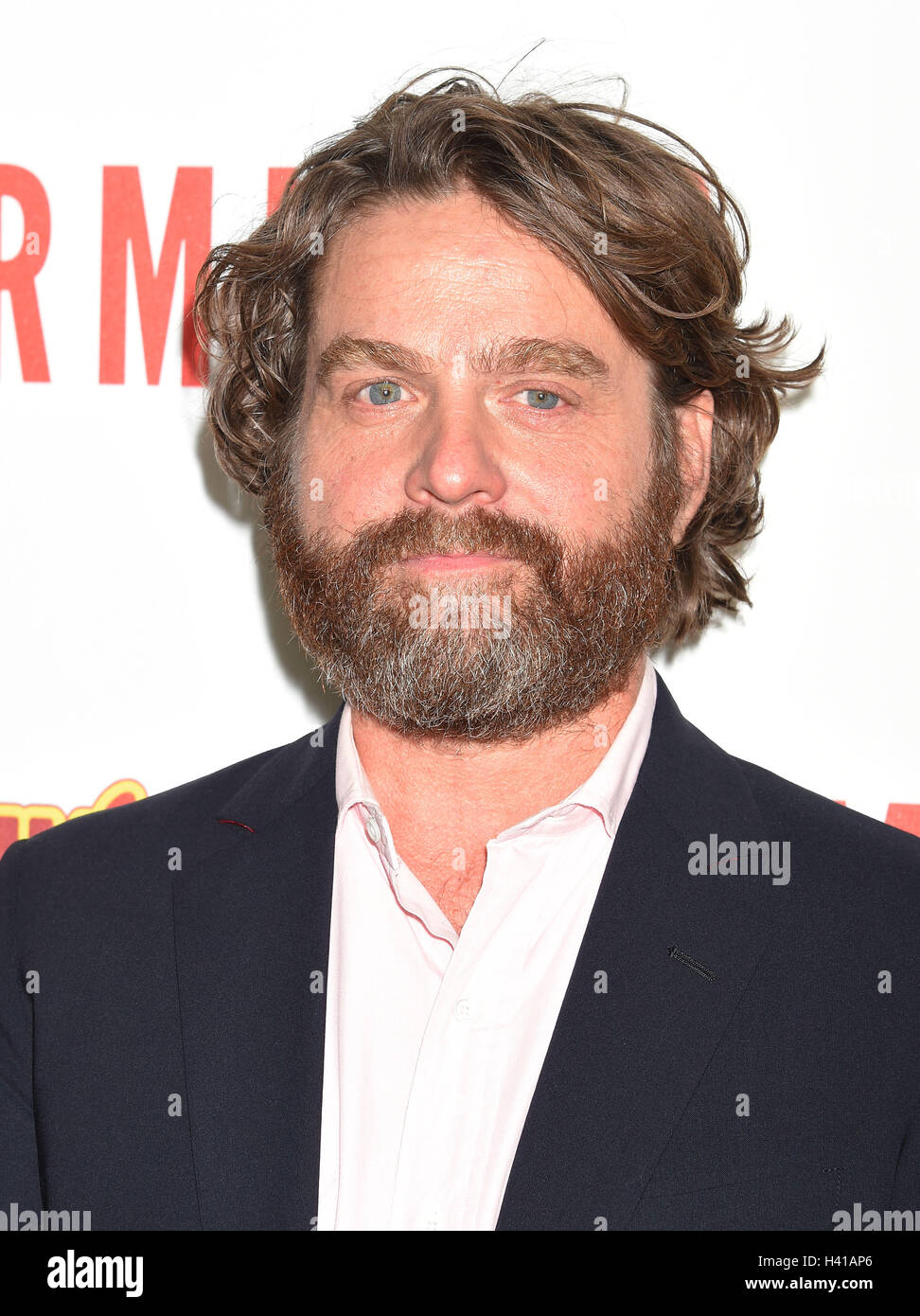 ZACH GALIFIANAKIS US film actor in September 2016. Photo Jeffrey Mayer