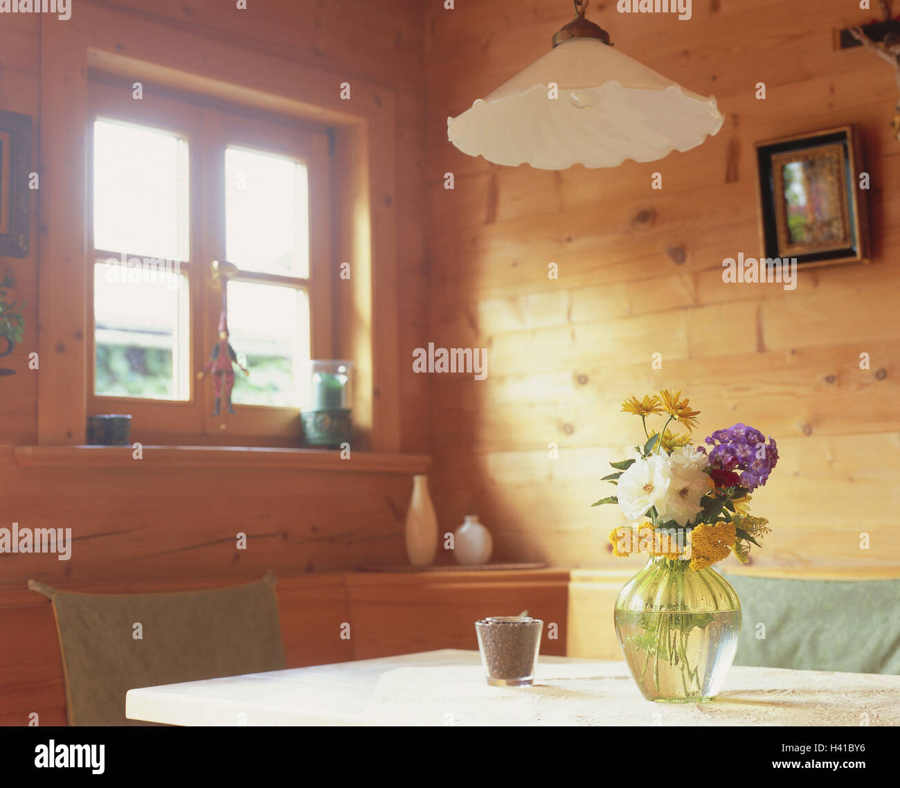 Residential Room Detail Table Flower Vase Room Farmhouse
