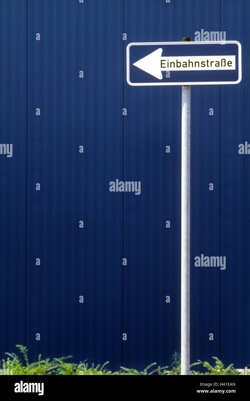 Road sign one way street sign road sign one way street traffic