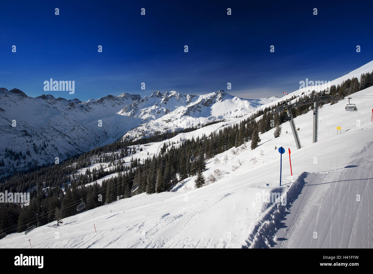 To be on the slopes. To be on the slopes