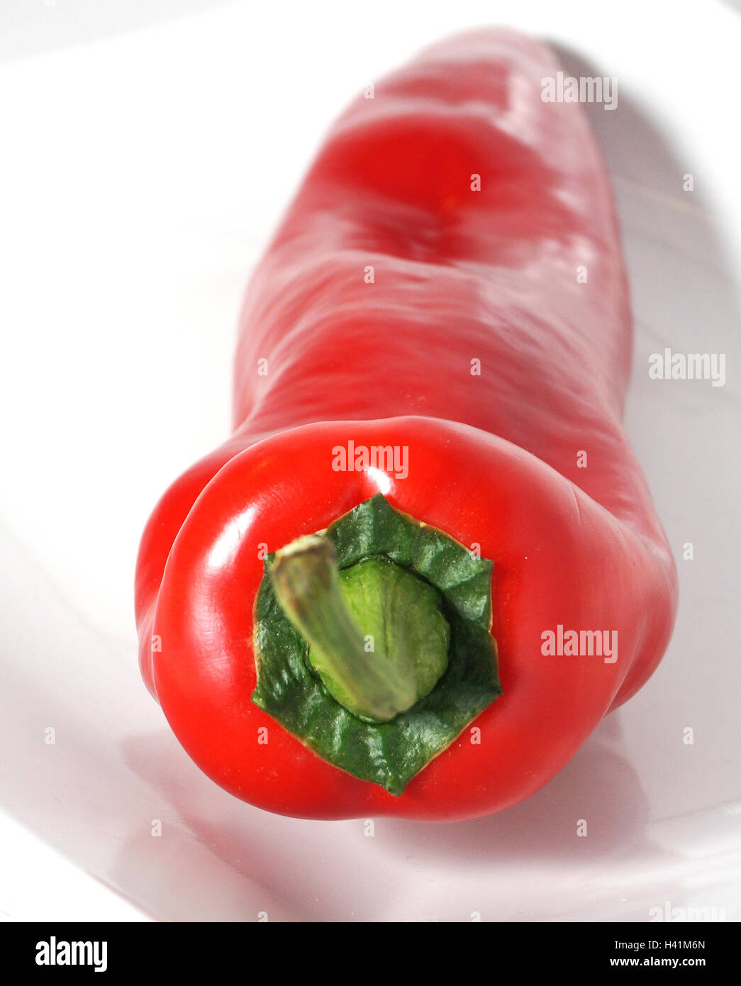 The red pepper Ramiro. Stock Photo