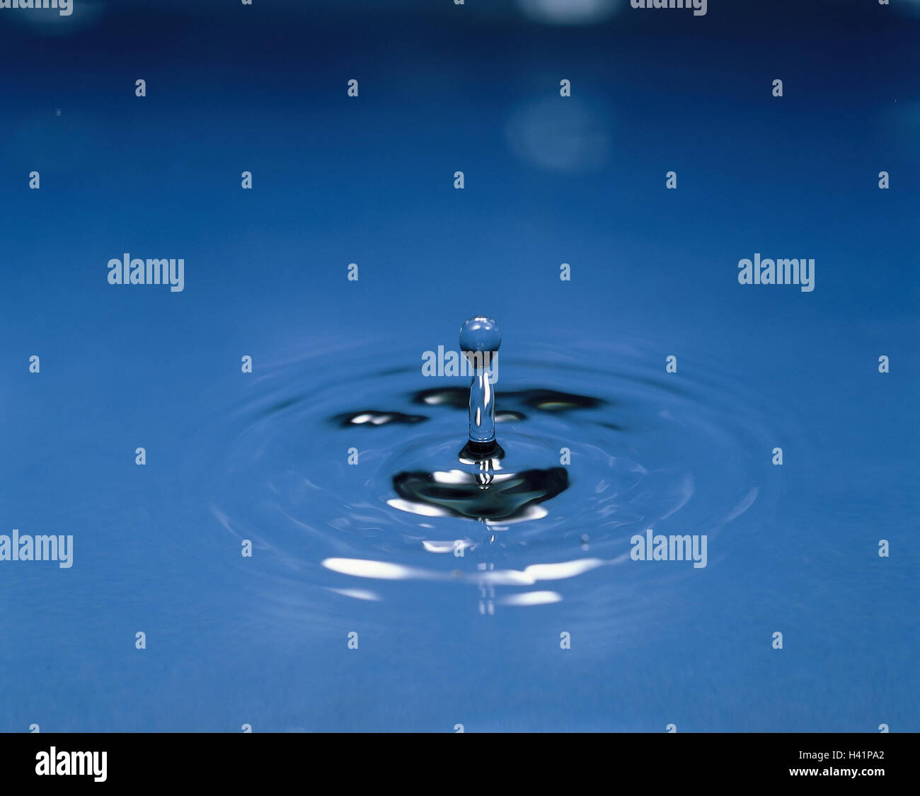 Water surface, drop, start up, water, drop water, waves, liquid