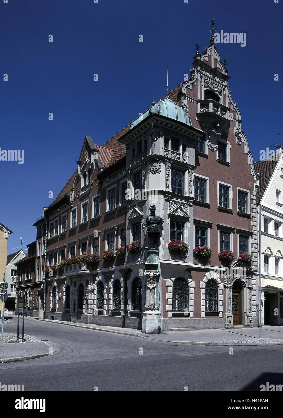 Germany, Bavarian Swabia, home Mindel, city hall, Europe, Bavarians
