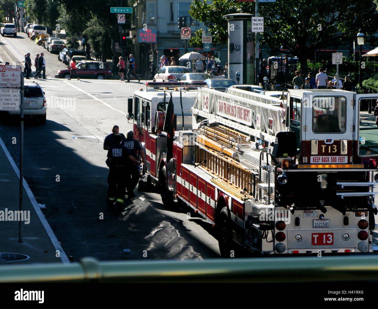 San francisco fire department hi-res stock photography and images - Alamy
