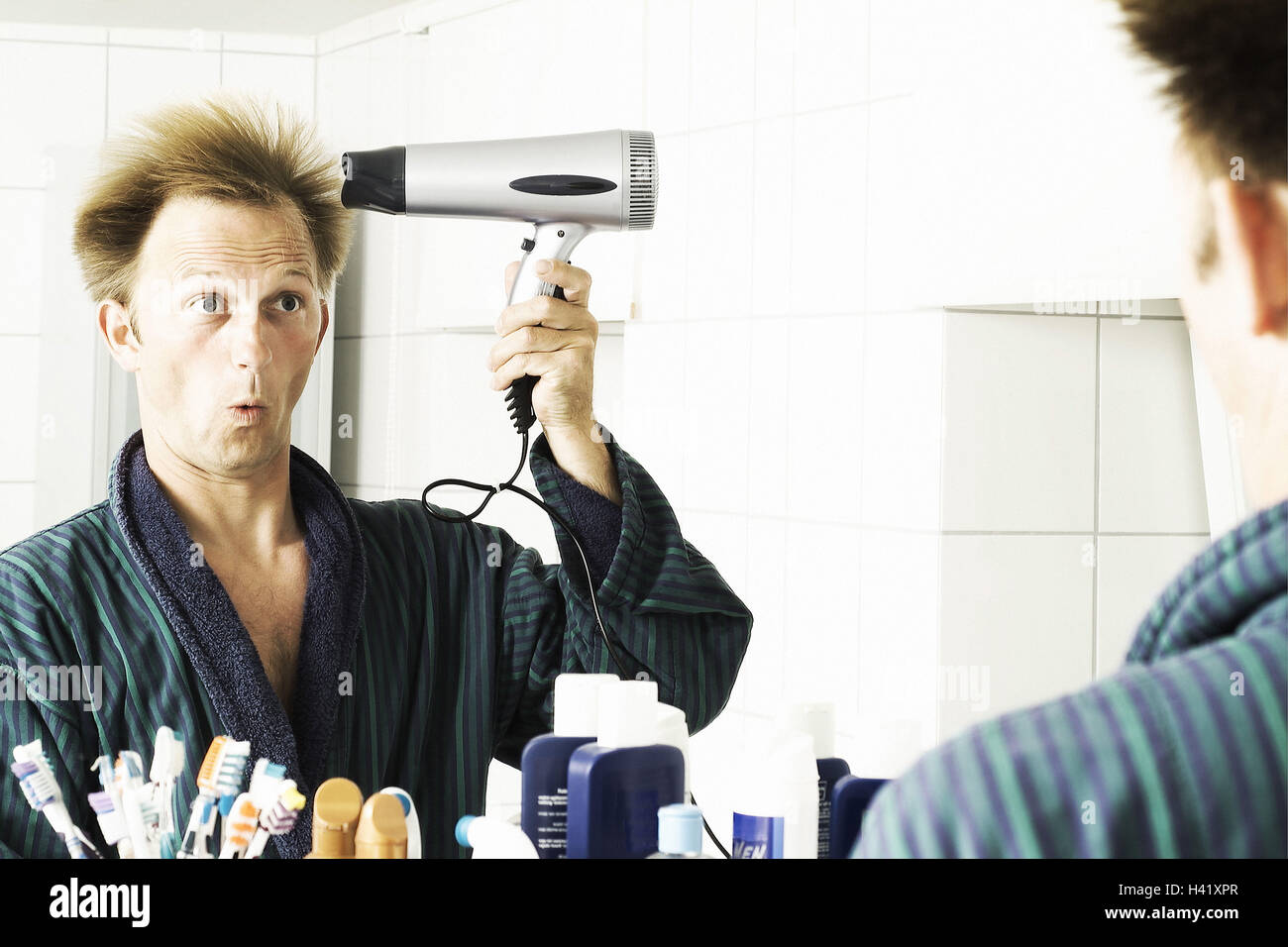 Blown hair dry hi-res stock photography and images - Alamy