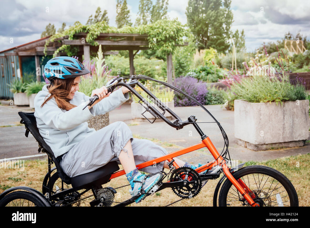 Adult tricycle hires stock photography and images Alamy