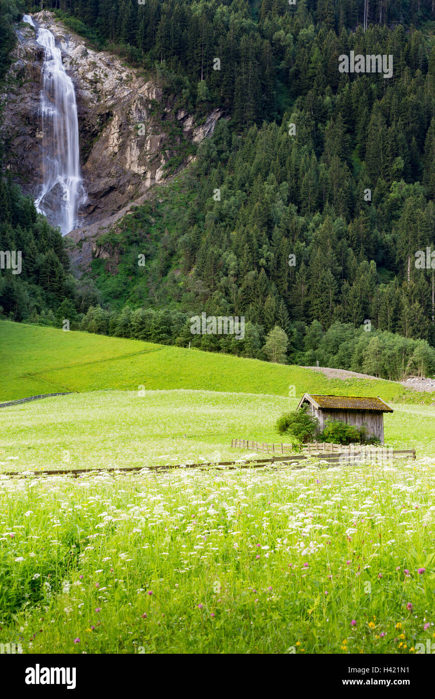 Stubaier Alpen. Stubaital. Alpi dello Stubai. Austria Stock Photo