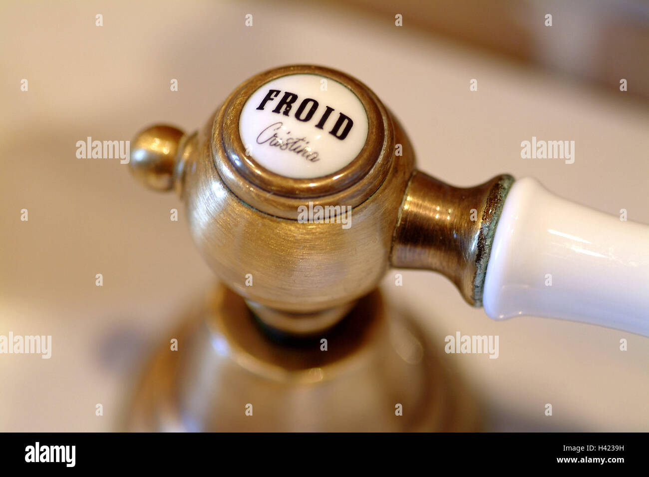 Faucet Drily Froid Brass Detail France French Wareh Basins