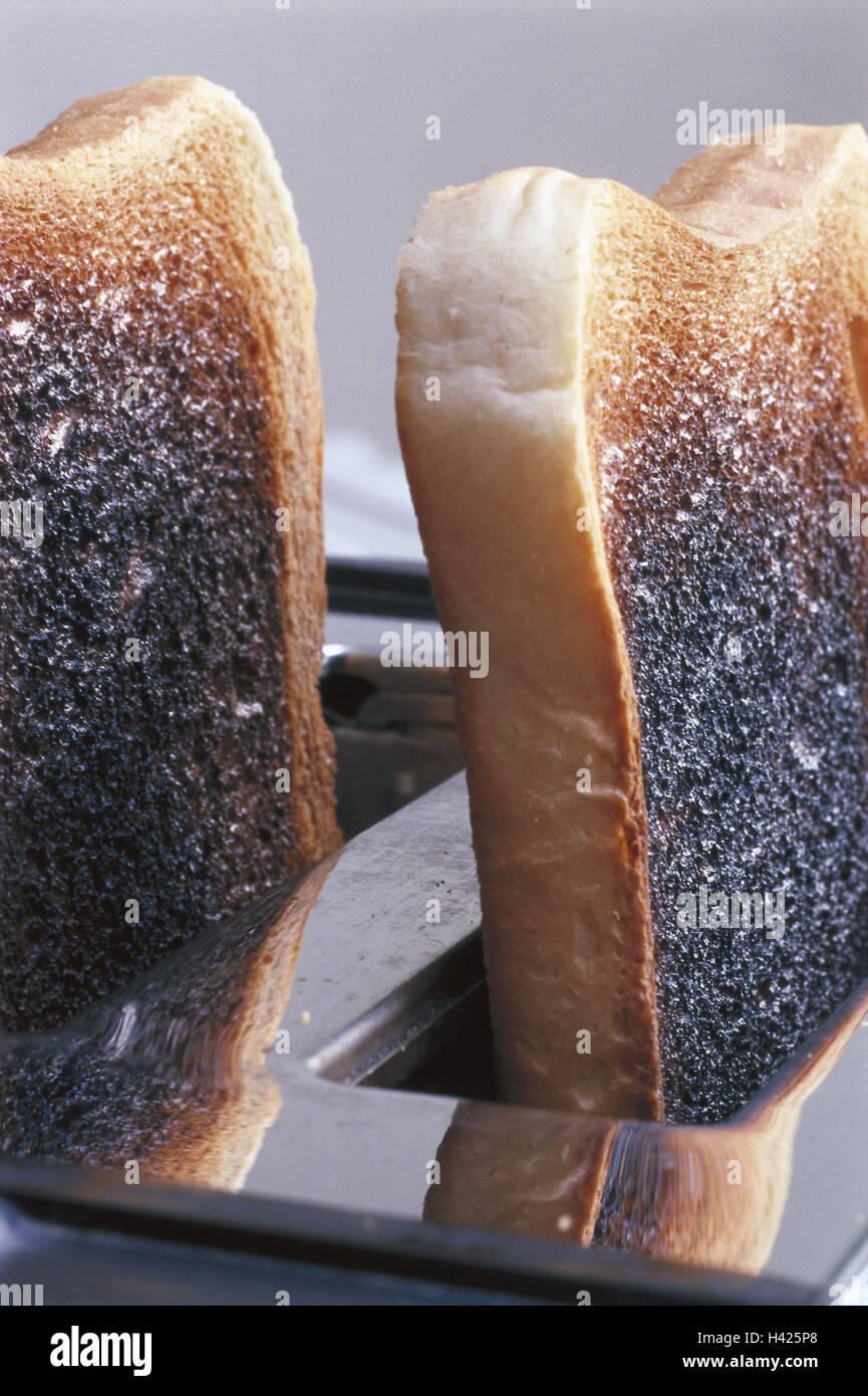 Toasters, toast slices bread, toasted, burntly, detail, household