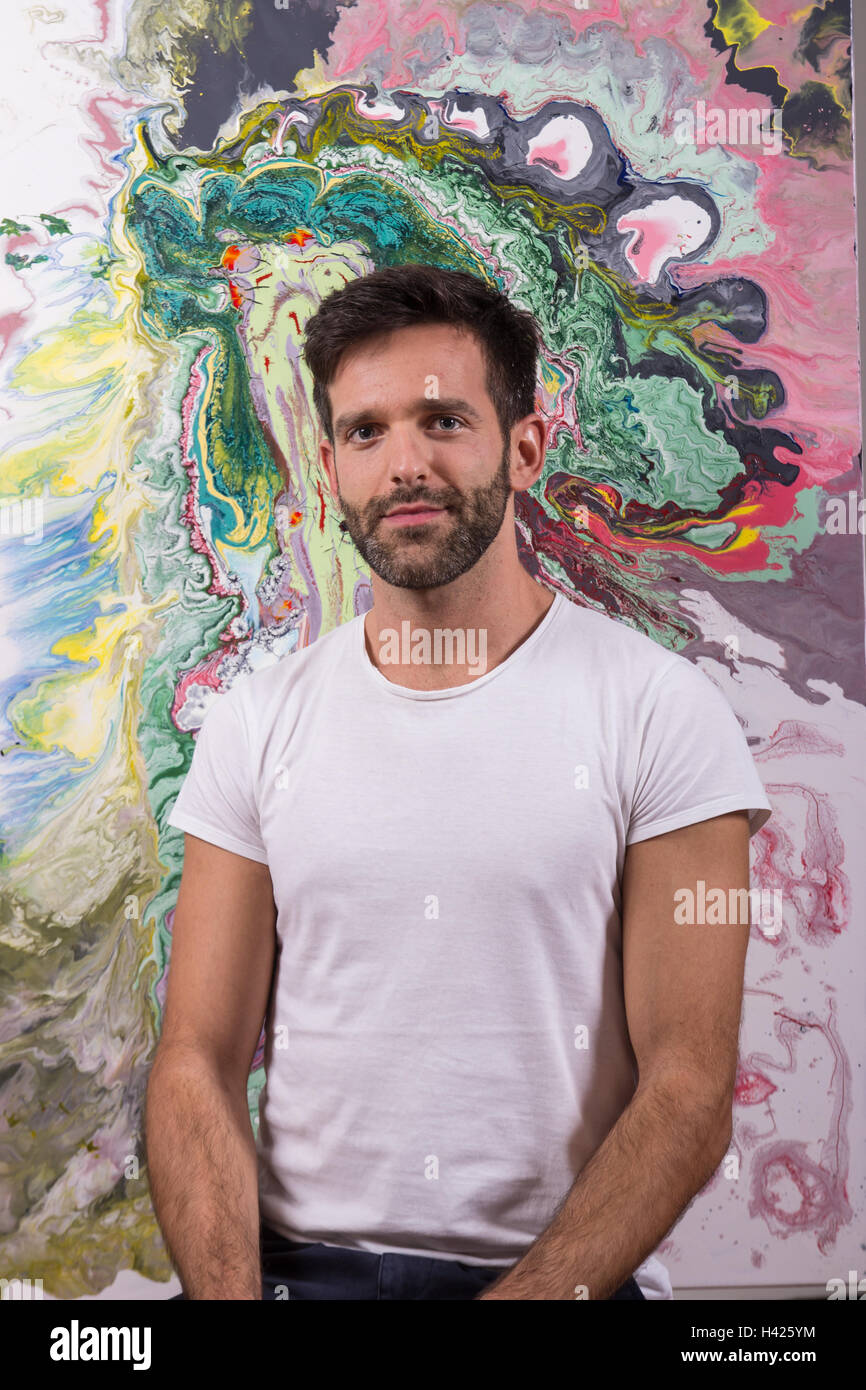 Painting young man art hires stock photography and images Alamy
